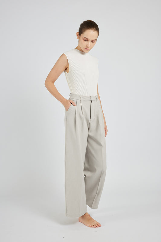 Mulberry Silk Tank - White